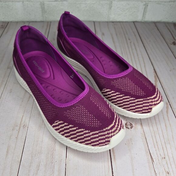Shoes - Easy Spirit Purple Pink Segeinee Slip On Sneakers